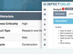 DefectDojo Screenshot 1
