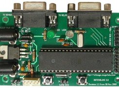 Assembled main PCB