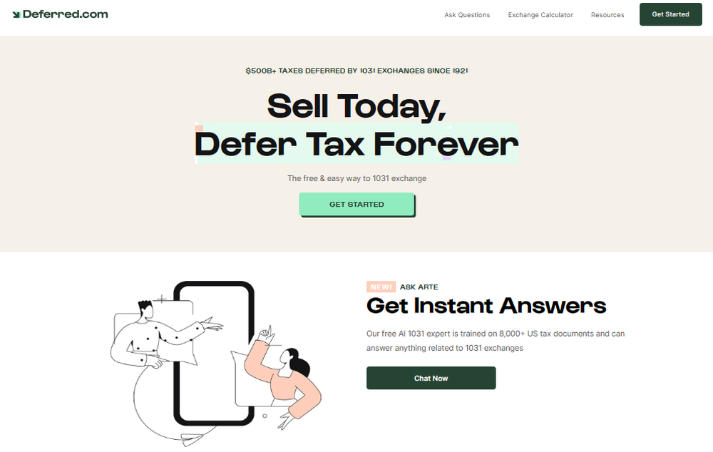 Deferred.com Screenshot 1