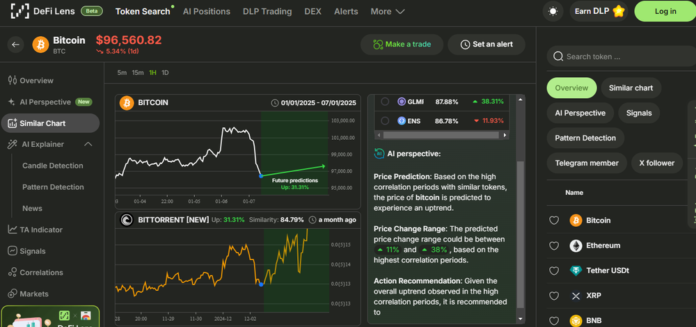 DeFi Lens Screenshot 1