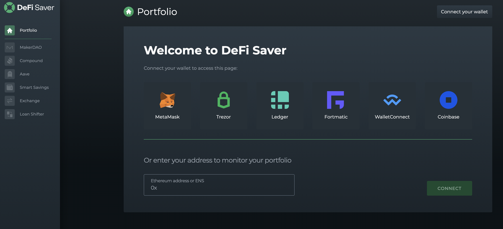 DeFi Saver Screenshot 1