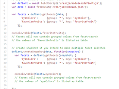 DefiantJS Screenshot 1