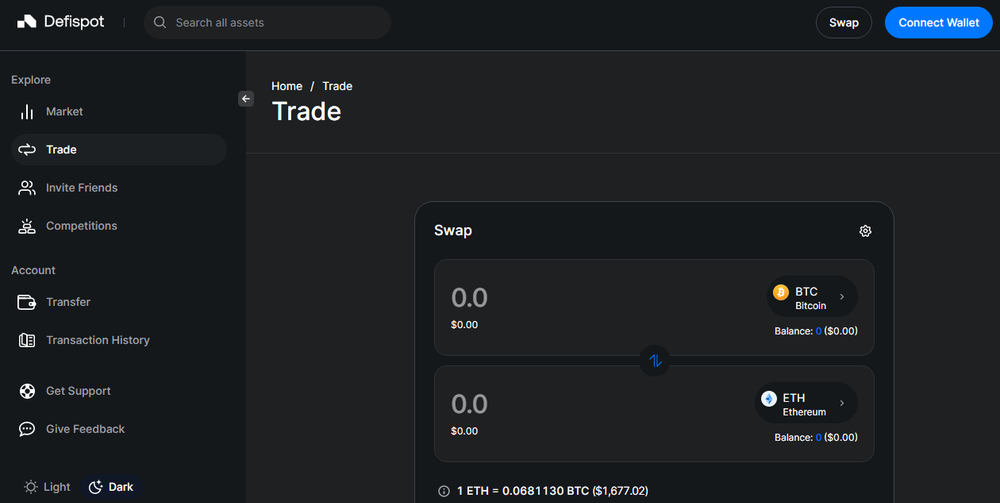 Defispot Screenshot 1