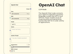 OpenAI chat node