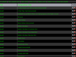 Main playlist page 1.0