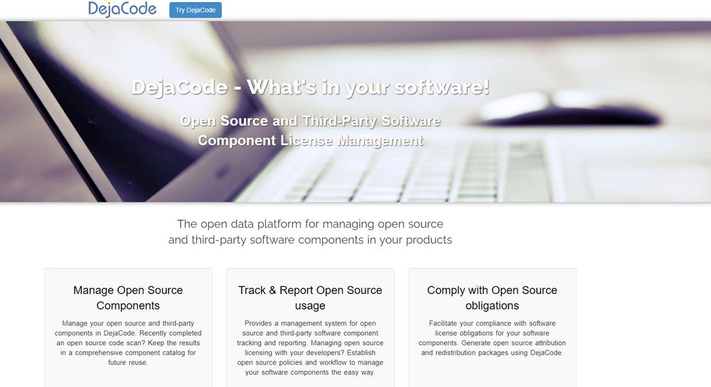 DejaCode Screenshot 1