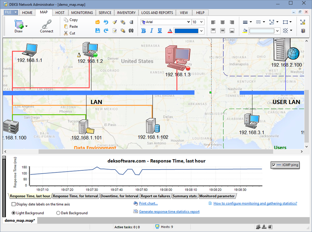 DEKSI Network Administrator Screenshot 1