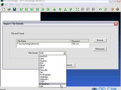 Delcam Exchange Screenshot 2
