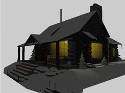 Sample scene - Cabin