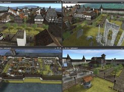 Sample scene - Medieval town