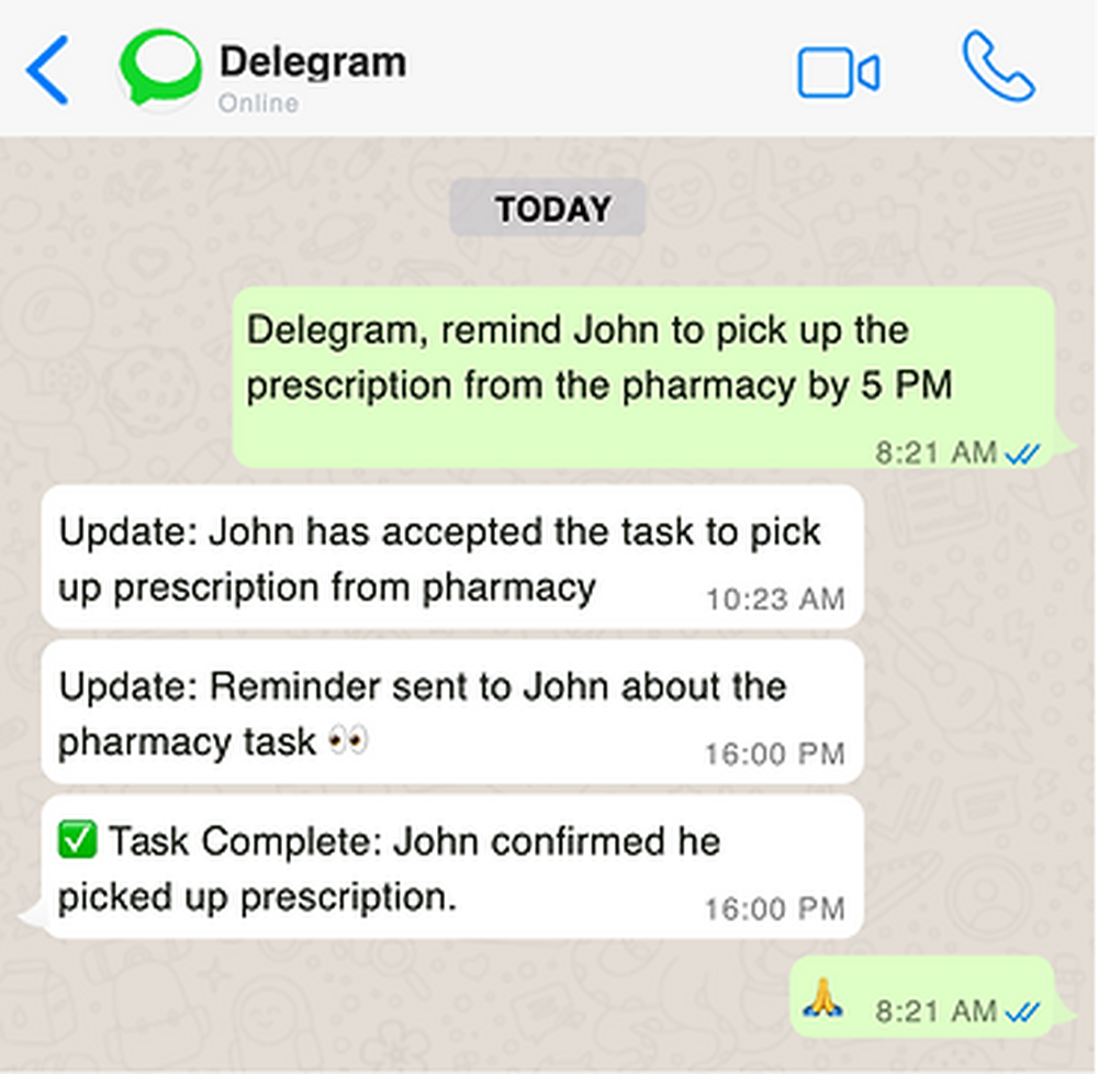 Delegram Screenshot 1