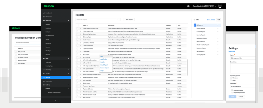 Delinea Cloud Suite Screenshot 1