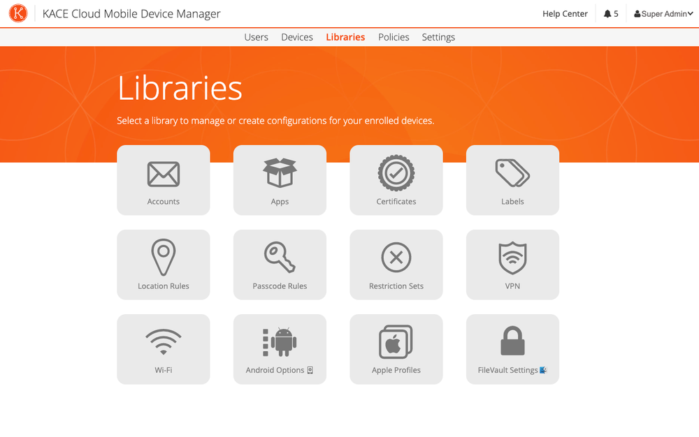 Configure, manage, support, and secure every device easily. 