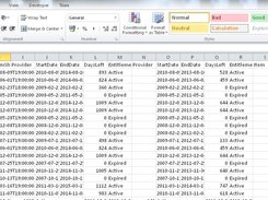 Excel Export