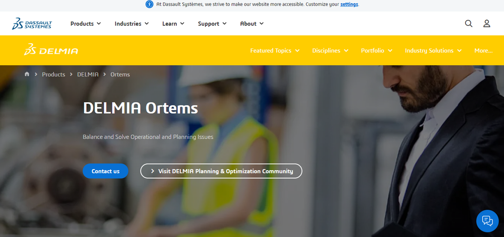 DELMIA Ortems Screenshot 1