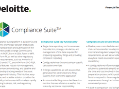 Deloitte Compliance Suite Screenshot 1