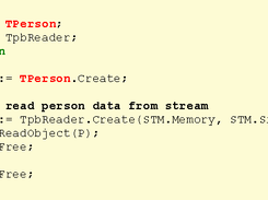 Read object