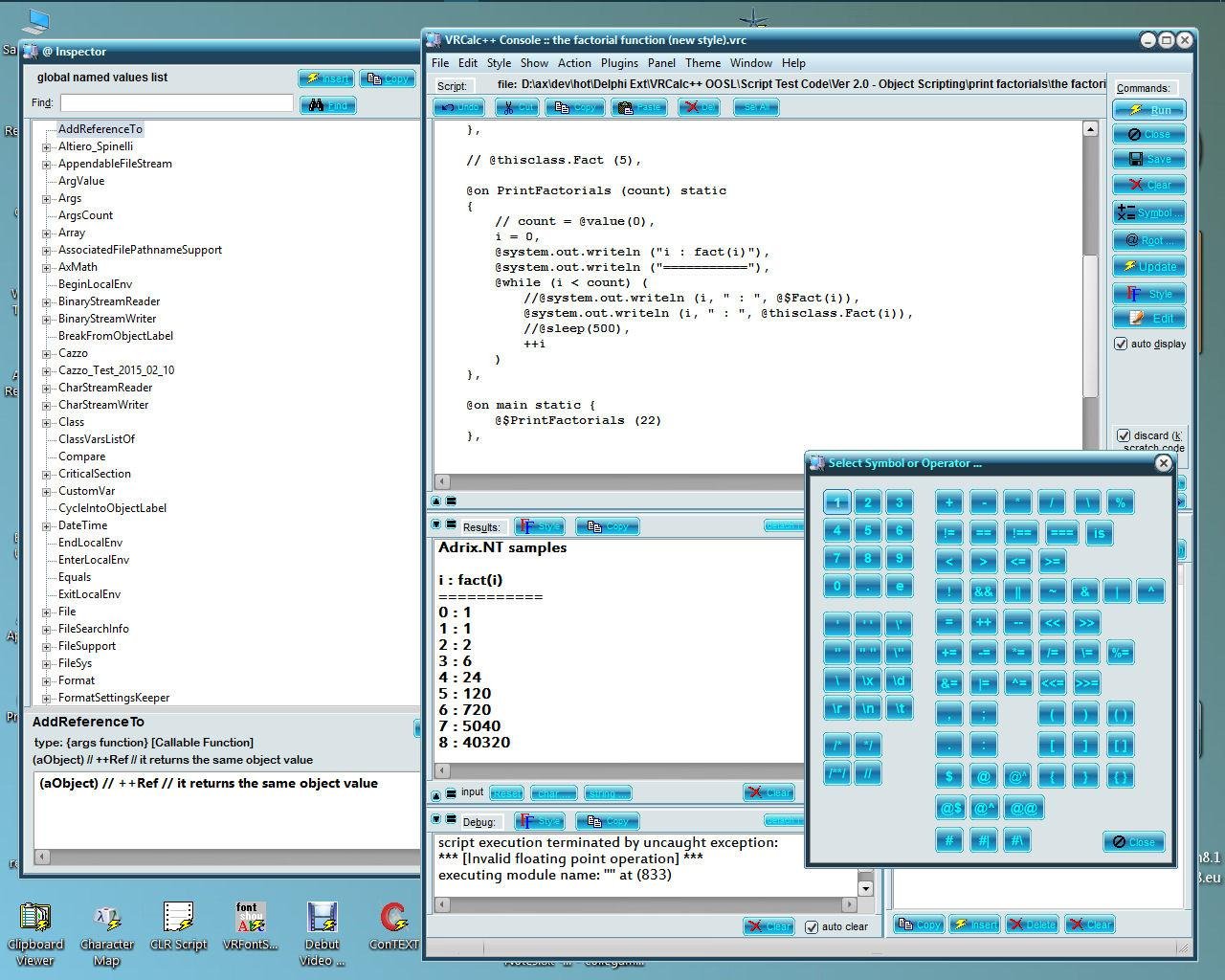 Delphi Vrcalc Oosl Script And More Download Sourceforge Net - release roblox lua script executor emulator