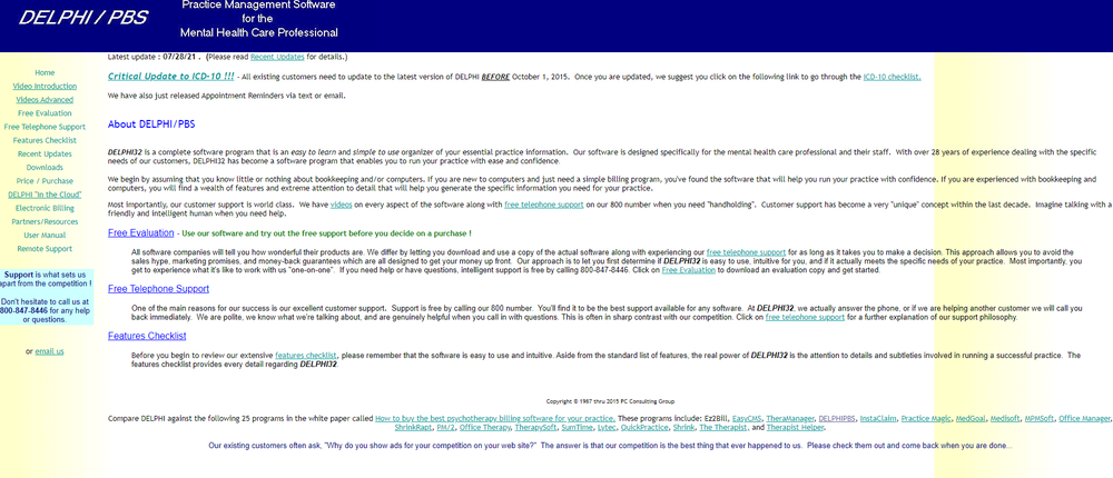 DELPHI32 Screenshot 1