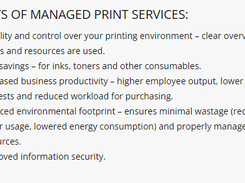 Delsan Managed Print Services Screenshot 1