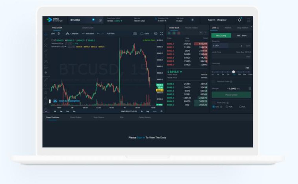 Delta Exchange Screenshot 1