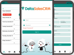 Delta Sales CRM Screenshot 1