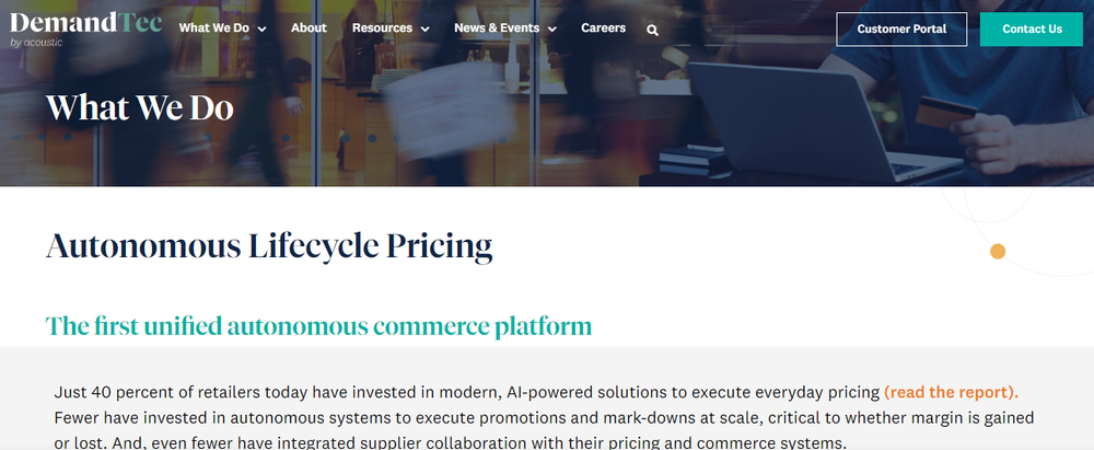 DemandTec Screenshot 1