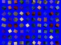 Simple demo scene with cubes