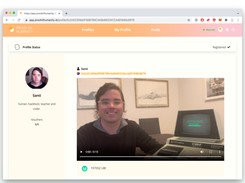 DemocracyEarth Wallet Screenshot 1