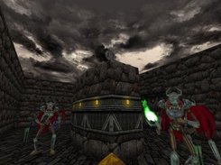 High-resolution textures and 3D models in jHeretic.