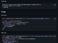 deno websocket Screenshot 1