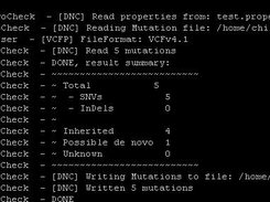 Test data - Running