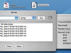 Application dentp: Objective-C, Cocoa based ping utility.