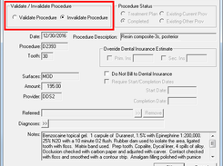 Dentrix-Validate-InvalidataProcedure