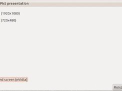 Starting a presentation