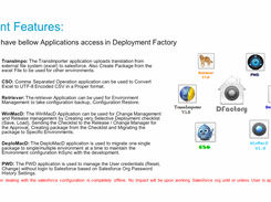 Current features