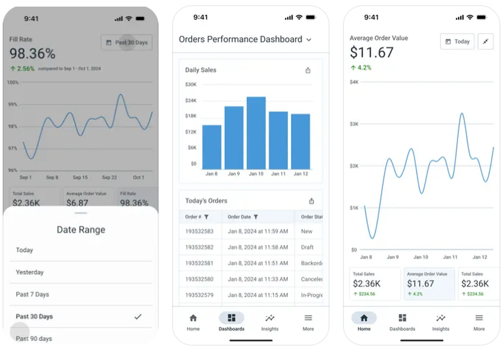 Deposco Bright Suite Screenshot 1