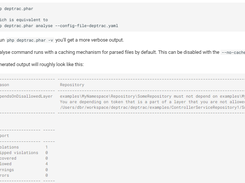 Deptrac Screenshot 1