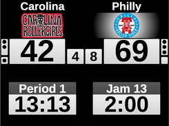 1: Scoreboard Jam Total Flat