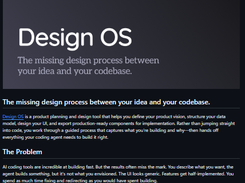 Design OS Screenshot 1