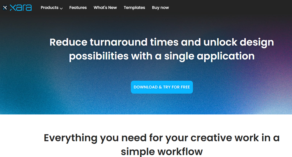 Xara Designer Pro Screenshot 1