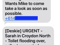 Call details text straight to you