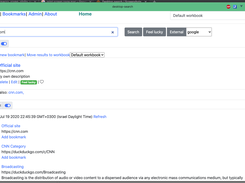 Bookmark manager Screenshot 1
