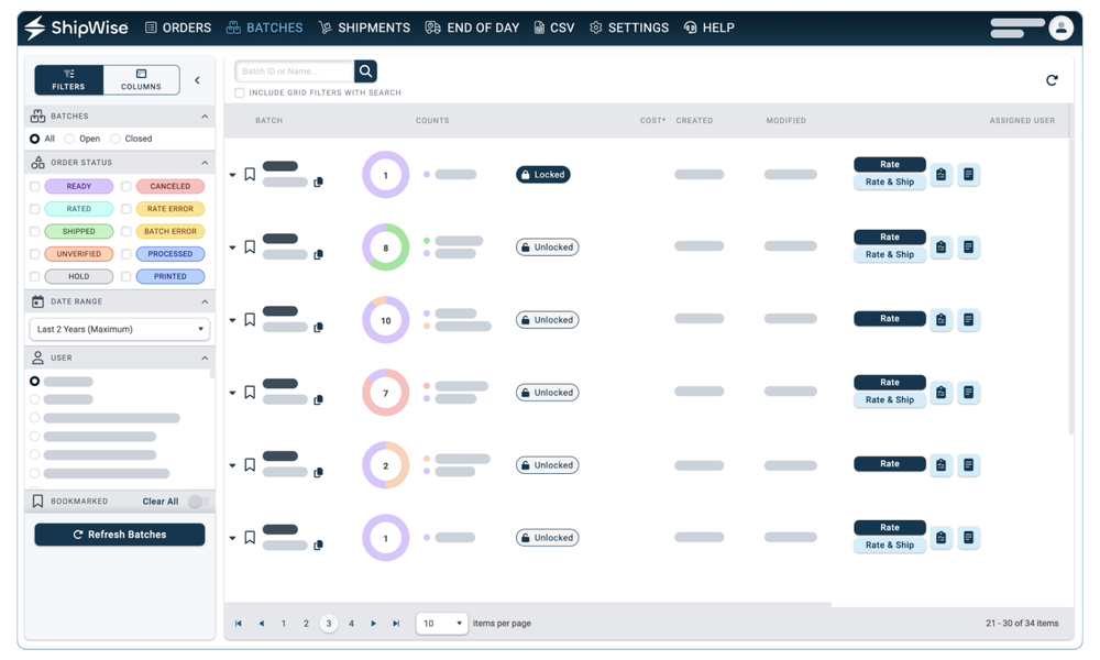 Web App > Order batching
