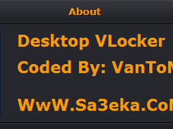 Desktop VLocker Screenshot 2