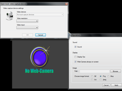 Desk Web-Cam configuration and camera selection