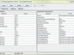 GUI to set parameters