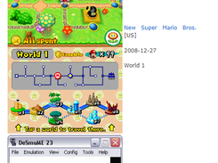 DeSmuME Screenshot 1