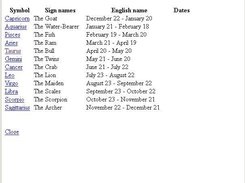 Destiny Zodiac - PHP Horoscope Generator Screenshot 3