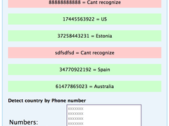 detect phone number
